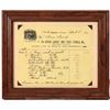 Image 1 : Arizona Livery Stable & Stage Line Pictorial Billhead [163288]