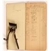 Image 1 : Lovelock Business Day Book, 1899; Hair Cutting shears 1892 [131480]