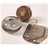 Image 2 : Nevada Ashtray, Small Basket & Glass Paperweight [165652]