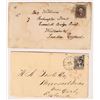 Image 1 : Two Different 24c United States Stamps on Covers [162733]