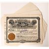Image 1 : Nome and Sinook Company Stock Certificate Group [155703]