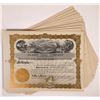Image 1 : Prairie Coal Company Stock Certificate Group [155723]