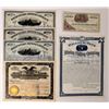 Image 1 : Deadwood Area Mining Stock Certificate Group incl. JB Haggin Autograph [160464]