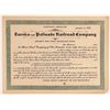 Image 1 : Eureka & Palisade Railroad Company Bond, Unissued [165784]