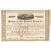 Image 1 : Millstone & New Brunswick Railroad Co. Stock Certificate [165791]