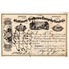 Image 1 : Baltimore & Yorktown Turnpike Road Co. Stock Certificate [165858]
