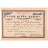 Image 1 : The River Press Publishing Co. Stock Certificate, Fort Benton, Montana [165341]