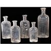 Image 1 : J S Miller Medicine Bottles, 5 [164950]