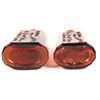 Image 2 : Amber Leadville Davis Drug Bottles (2),  [162725]