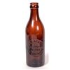 Image 1 : Bogardus Bottling Crown Top Dark Amber Bottle [165194]