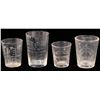 Image 1 : Oklahoma Drug Store Dose Glasses, 4 [165056]