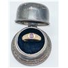 Image 2 : ESTATE 10K GOLD AMETHYST RING 2G