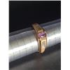 Image 3 : ESTATE 10K GOLD AMETHYST RING 2G