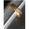 Image 4 : ESTATE 10K GOLD AMETHYST RING 2G
