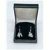 Image 1 : BOXED SET OF 14K WHITE GOLD SNAP BACK PEARL EARRINGS