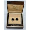Image 1 : BOXED SET 14K GOLD BLACK ONYX EARRINGS