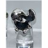 Image 3 : THREE 3 SOLID STERLING SILVER DESIGNER RINGS