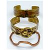 Image 1 : THREE 3 EXPANDABLE COPPER FASION CUFF BRACELETS