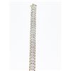 Image 8 : GORGEOUS 10K GOLD ESTATE DIAMOND BRACELET