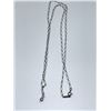 Image 1 : TIFFANY & CO 750, 18K WHITE GOLD LINK DIAMOND NECKLACE