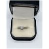 Image 2 : 18K WHITE GOLD DIAMOND SOLITAIRE ! 0.5 CT CLARITY CUT DIAMOND
