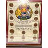 Image 1 : CANADIAN VINTAGE FRAMED PENNY COLLECTION