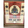 Image 1 : 1973 THE YEAR CANADA SLUTED THE RCMP 10 PIECE COIN AND STAMP FRAME SET