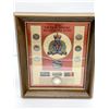 Image 2 : 1973 THE YEAR CANADA SLUTED THE RCMP 10 PIECE COIN AND STAMP FRAME SET