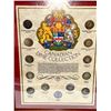 Image 1 : CANADIAN VINTAGE FRAMED SILVER DIME COLLECTION