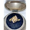 Image 1 : ESTATE14K DIAMOND RING WITH COMFORT BAND