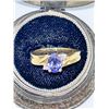 Image 2 : 14K GOLD TANZANITE RING 3.5 GRAMS