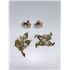 Image 1 : VINTAGE PEARL BROOCHES AND SCREW BACK EARRINGS