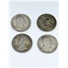 Image 2 : LOT OF 4 CANADA SILVER COINS