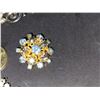 Image 8 : THREE VINTAGE CRYSTAL BROOCHES
