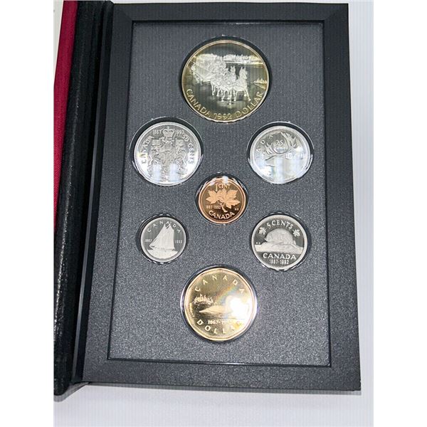 1992 SILVER DOLLAR PROOF SET