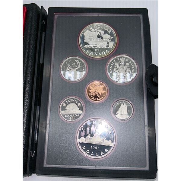 1981 SILVER DOLLAR PROOF SET