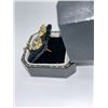 Image 2 : VERY INTERESTING 14K GOLD EARRINGS IN ORIGINAL BOX