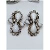 Image 2 : SET OF 4 VINTAGE EARRINGS INCLUDING SIGNED KRAMER AND CORA