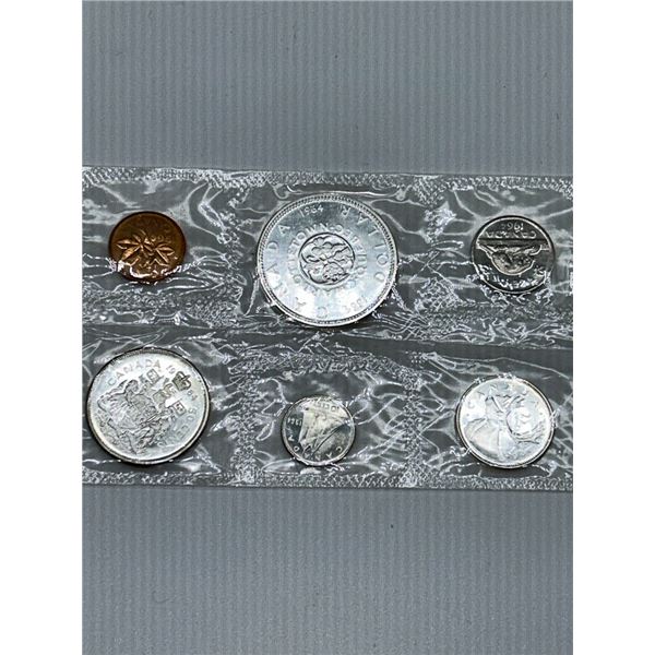 1964 CANADIAN SILVER DOLLAR SET