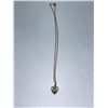 Image 1 : 10K GOLD CHAIN AND PENDANT WITH A SOLID CRYSTAL OPAL
