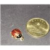 Image 3 : 14K GOLD ENAMAL LADY BUG PENDANT
