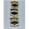 Image 1 : THREE RARE KLONDIKE DIRECTOR PINS