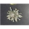 Image 2 : 1950S BA BALLOU CLEAR RHINESTONE CLIP ON EARRINGS