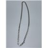 Image 1 : MENS STELRING SILVER CHAIN 7MM 22 INCHES 41G