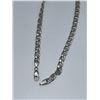 Image 2 : MENS STELRING SILVER CHAIN 7MM 22 INCHES 41G
