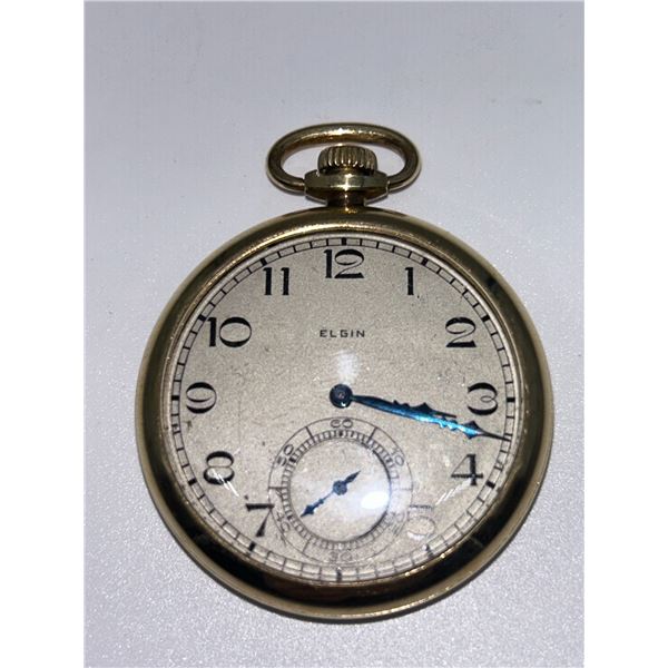ANTIQUE ELGIN POCKET WATCH WORKING
