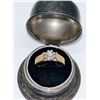 Image 1 : ESTATE 14K GOLD DIAMOND RING 5G