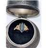Image 2 : ESTATE 10K GOLD RING MARCASSITE
