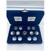 Image 1 : CANADA 1992 STERLING SILVER PROOF SET (12 QUARTERS)