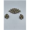 Image 1 : VINTAGE WEST GERMANY BROOCH AND EARRINGS